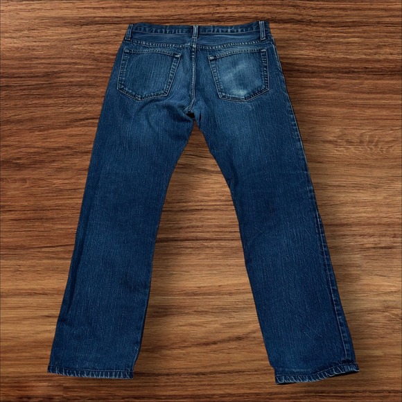 SIMON MILLER Mens Dark Wash Straight Leg Denim‎ Jeans Size 32L Made in USA - Picture 3 of 11